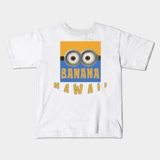 MINION BANANA USA HAWAII Kids T-Shirt